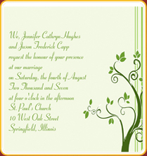 SMS Wedding Invitation
